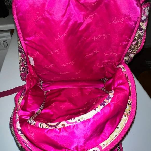 Vera Bradley backpack and compact organizer - Picture 4 of 9